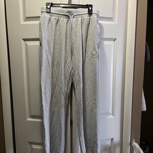 ALO Yoga Core: Waffle Athletic Pants Heather Grey